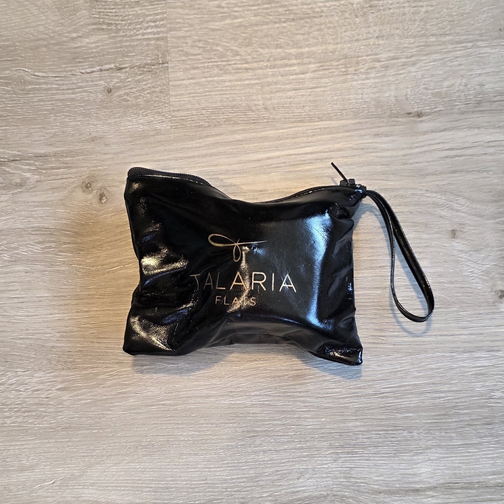 Talaria Foldable Premium Flats Black Size 6/7 Small